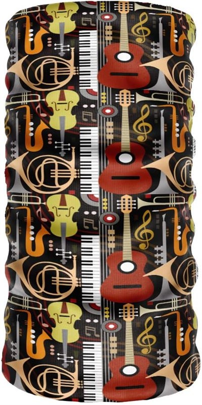 e taktik ® DeBuff Collar Music Instrument Buff Boyunluk Bandana Balaklava