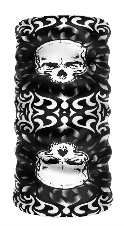 e taktik ® DeBuff Collar Skull Mirror Boyunluk Bandana