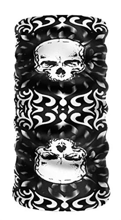 e taktik ® DeBuff Collar Skull Mirror Boyunluk Bandana