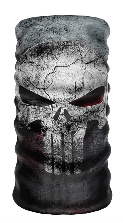 e taktik ® DeBuff Collar Skull The Punisher Boyunluk Bandana