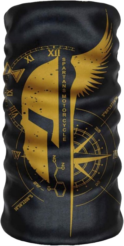 e taktik ® DeBuff Collar Spartans Motocycle Buff Boyunluk Bandana Balaklava