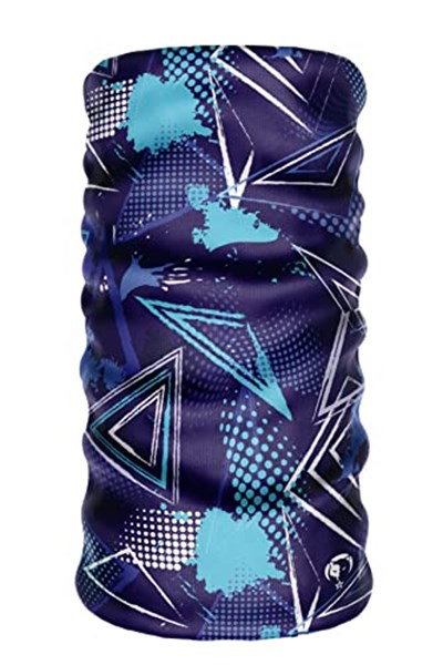 e taktik Extreme Dijital Desing Seamless +UV Mavi Renkli Desenli Boyunluk Bandana Buff Saç Bandı Maske Balaklava Toka