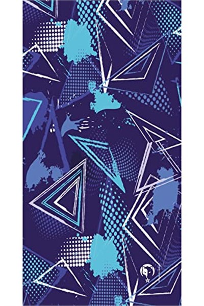e taktik Extreme Dijital Desing Seamless +UV Mavi Renkli Desenli Boyunluk Bandana Buff Saç Bandı Maske Balaklava Toka