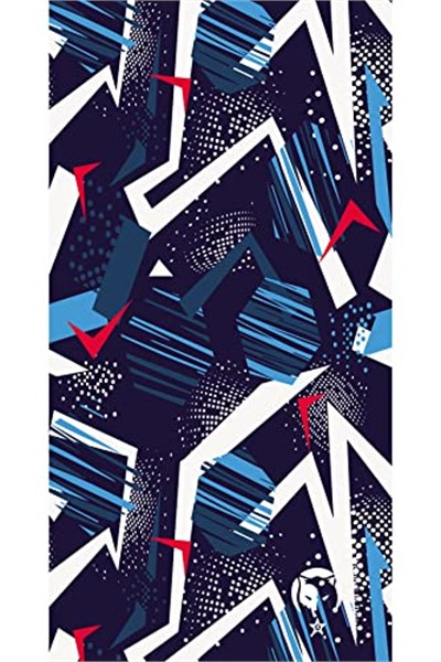 e taktik Extreme Dijital Desing Seamless +UV Mavi Renkli Desenli Boyunluk Bandana Buff Saç Bandı Maske Balaklava Toka