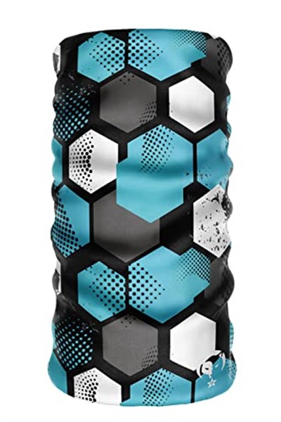 e taktik Extreme Dijital Desing Seamless +UV Mavi Renkli Desenli Boyunluk Bandana Buff Saç Bandı Maske Balaklava Toka
