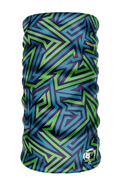 e taktik Extreme Dijital Desing Seamless +UV Mavi Renkli Desenli Boyunluk Bandana Buff Saç Bandı Maske Balaklava Toka