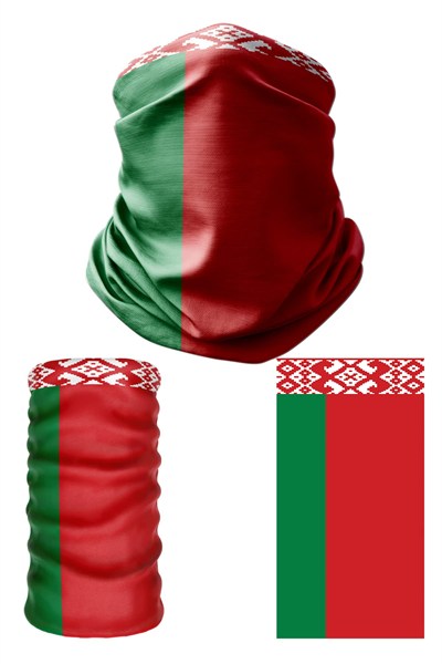e taktik Multifunctional Flag of Belarus Seamless UV+Face Mask Headband Bandana Do Rag Hairband