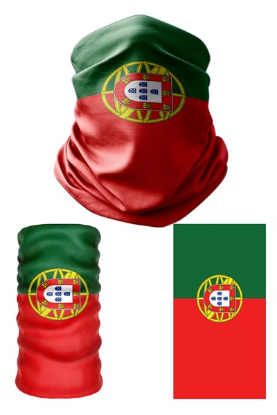 e taktik Multifunctional Flag of Portugal Seamless UV+Face Mask Headband Bandana Do Rag Hairband