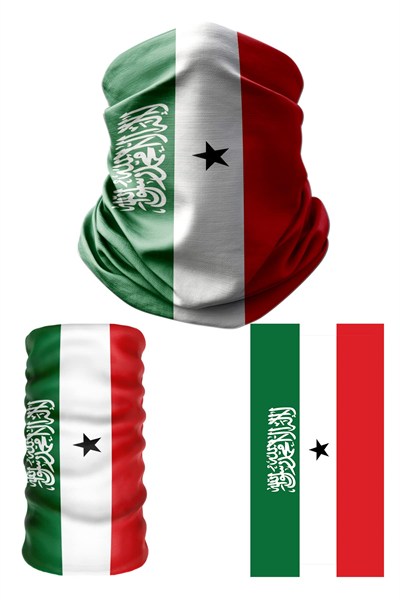 e taktik Multifunctional Flag of Somaliland Seamless UV+Face Mask Headband Bandana Do Rag Hairband