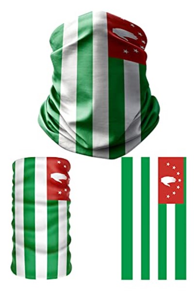 e taktik Multifunctional Flag of the Republic of Abkhazia Seamless UV+ Headband Bandana Do Rag Hairband