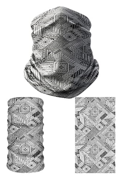 e taktik Multifunctional Mandala Design Seamless Knitting UV+ Neckerwear Face Mask Headband Bandana Do Rag Hairband