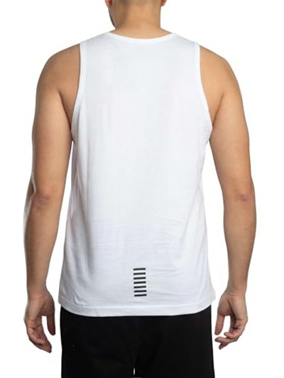 EA7 Emporio Armani Core Identity Tank Top, Beyaz