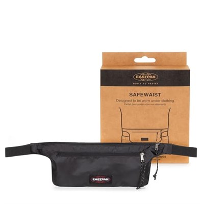 Eastpak SAFEWAIST Tuvalet Çantaları, 0,3 L - Siyah (Siyah), Siyah, Ölçü Birimi, Aksesuarlar: