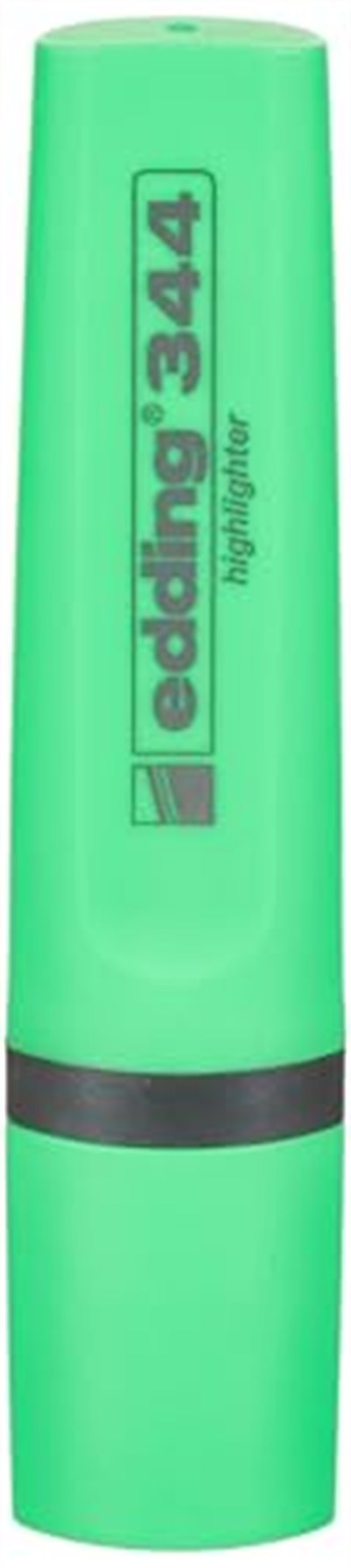 edding 344 fosforlu kalem, yeşil, 4lü set, 2-5 mm kesik uç