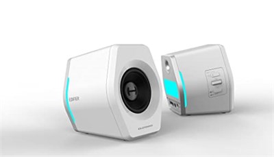 EDIFIER G2000 Bluetooth oyun hoparlörü, 3 ses modu ve RGB aydınlatma, mükemmel oyun atmosferi için 12 farklı ışık efekti. Bağlantılar: Bluetooth, USB (ses kartı) veya 3,5 mm jak.