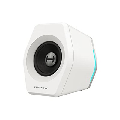 EDIFIER G2000 Bluetooth oyun hoparlörü, 3 ses modu ve RGB aydınlatma, mükemmel oyun atmosferi için 12 farklı ışık efekti. Bağlantılar: Bluetooth, USB (ses kartı) veya 3,5 mm jak.