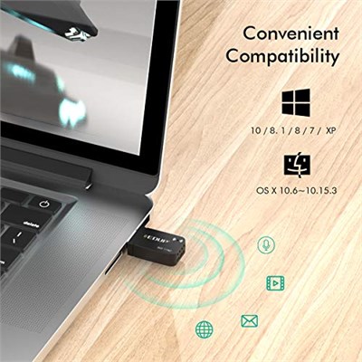 EDUP AC 1300 Mbit/s USB WLAN Adaptörü, Çift Bant WiFi Stick 2.4G/5GHz USB3.0 Adaptör Kablosuz Ağ Alıcısı WiFi Dongle, Masaüstü Bilgisayar/Dizüstü Bilgisayar için, Windows 11/10/8.1/7/Vista Mac OS X