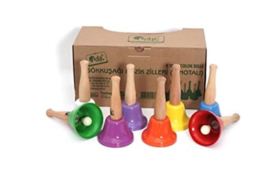 Edutoys GÖKKUŞAĞI MÜZİK ZİLLERİ (8 NOTALI)