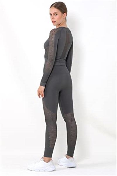 Efficiency Yüksek Bel Toparlayıcı Seamless Spor Tayt