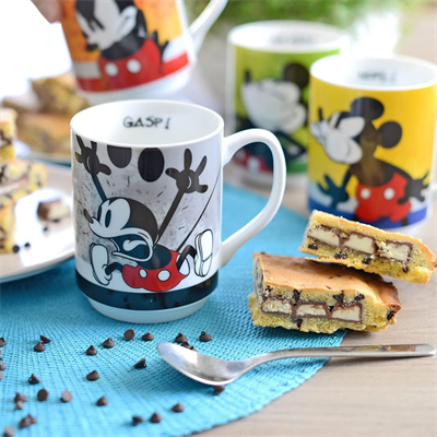 Egan Italy I am Mickey Mouse Gri Kupa Porselen