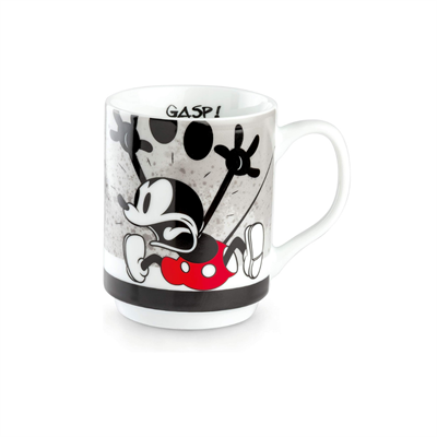 Egan Italy I am Mickey Mouse Gri Kupa Porselen