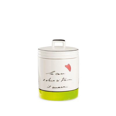 Egan Italy Le Casette Kavanoz Yeşil 9x12 cm