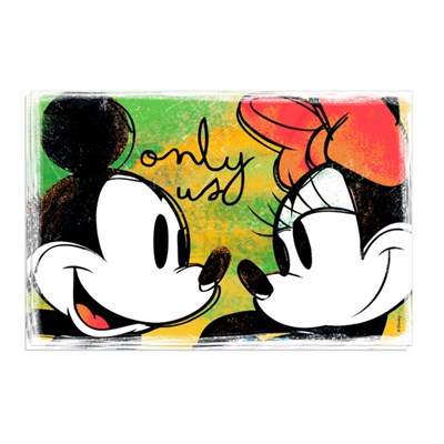 Egan Italy Mickey Mouse 2’li Kupa ve Amerikan Servis Seti Yeşil