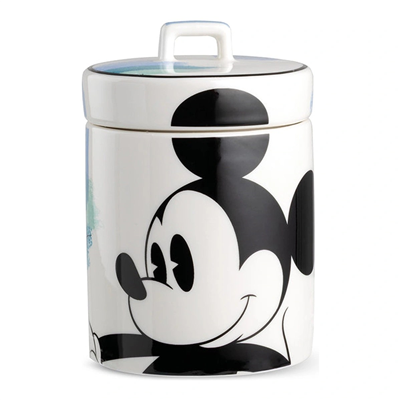 Egan Italy Mickey Mouse Enjoy S Porselen Vakumlu Kavanoz