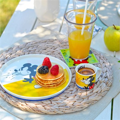 Egan Italy Mickey Mouse Tatlı Tabağı Sarı