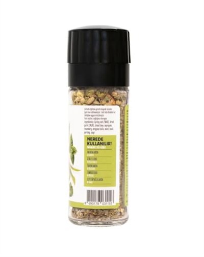 Ege Otlu Sarımsaklı Tuzlu Çeşni 40 gram (Değirmen Kapaklı)