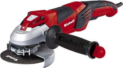 Einhell Devir Ayarlı Avuç Taşlama TE-AG 125 CE (1100 W, disk çapı Ø 125 mm, sabit devir teknolojisi, koruma kapağı, ayarlanabilir ek tutamakta anaht - Seçenekler: 32.5 x 13 x 13.1 cm; 2.68 kilogram...