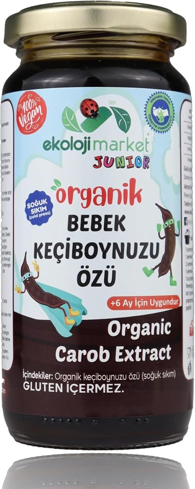 Ekoloji Market Organik Bebek Glutensiz Keçiboynuzu Özü