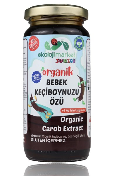 Ekoloji Market Organik Bebek Glutensiz Keçiboynuzu Özü