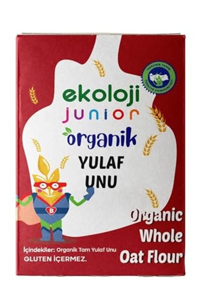 Ekoloji Market Organik Bebek Glutensiz Tam Yulaf Unu