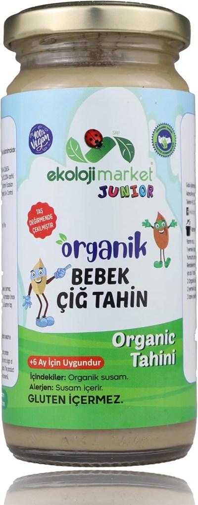Ekoloji Market Organik Bebek Glutensiz Çiğ Tahin