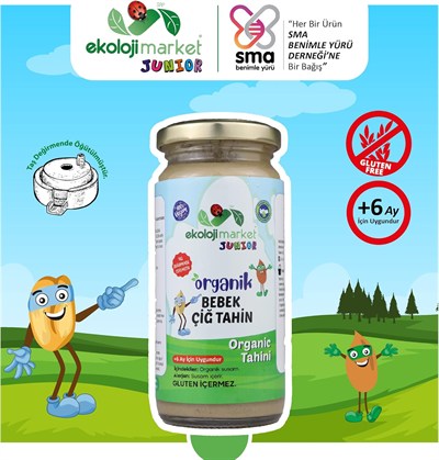 Ekoloji Market Organik Bebek Glutensiz Çiğ Tahin