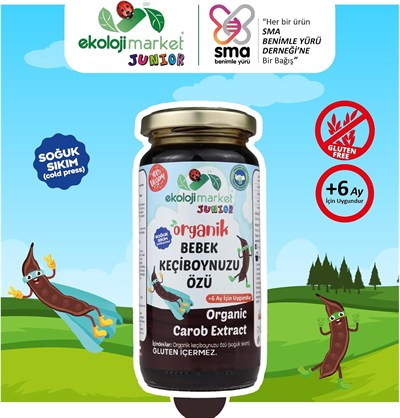 Ekoloji Market Organik Bebek Glutensiz Keçiboynuzu Özü