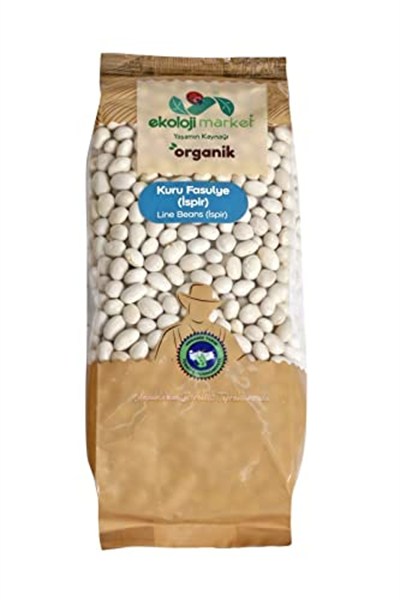 Ekoloji Market Organik Ispir Kuru Fasulye 750 Gr