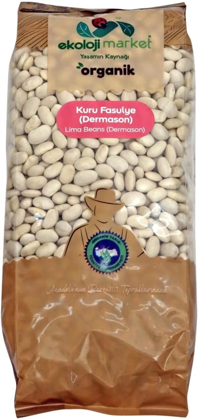 Ekoloji Market Organik Ispir Kuru Fasulye 750 Gr