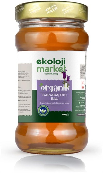 Ekoloji Market Organik Karabaş Otu Balı 400 Gr