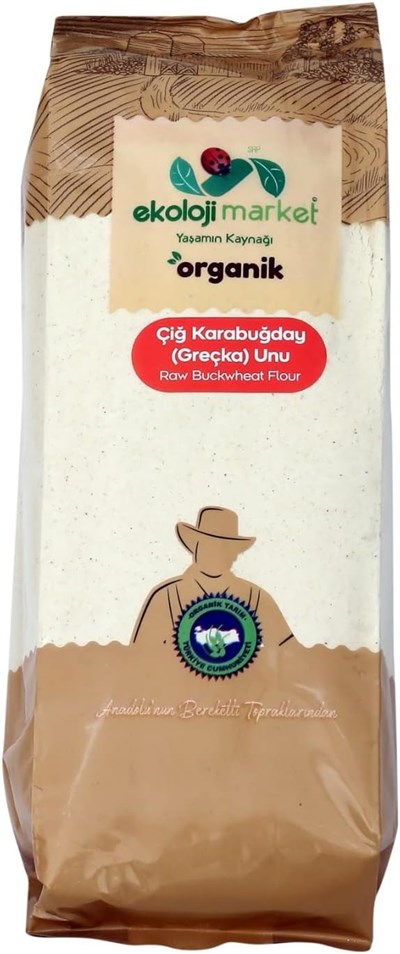 Ekoloji Market Organik Pirinç Unu 750 Gr - Seçenekler: Pirinç, Mısır, Tam Buğday, Çavdar, Karabuğday, Nohut, Soya...