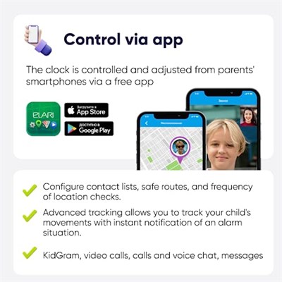 Elari 4G Çocuklar Akıllı İzle Telefon GPS İzleyici Erkekler ve Kızlar için Su Geçirmez, 2-Way Ses ve Görüntülü Aramalar, SOS Düğmesi, Kaldırma Sensörü, Kamera, MP3 Çalar - Kidphone 4gr (Sarı)