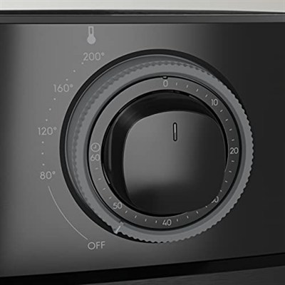 Electrolux E5AF1-4GB Create 5 Airfryer Granit Siyah 3.5 Litre Sepet Kapasiteli, 2.5 Litre Kızartma Kapasiteli, 1350W, 60 Dakikalık Zamanlayıcılı