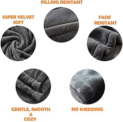 Elegant Comfort Lüks Kadife Süper Yumuşak Noel Baskıları Polar Battaniye-Tatil Temalı Ev Dekoru Kış Yatakları, Kanepe ve Hediye için Tüylü Sıcak ve Rahat Örtüler, 127 x 152 cm, Süveterli Köpekler