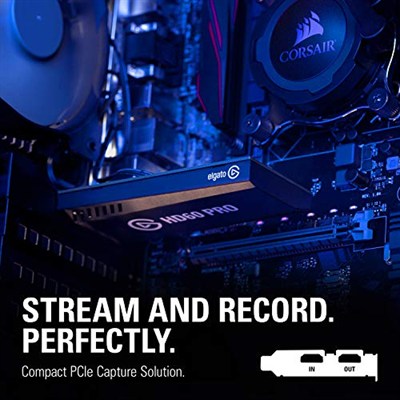 Elgato Game Capture HD60 Pro Görüntü ve Video Yakalama Kartı, Full HD 1080p60 (1GC109901002)