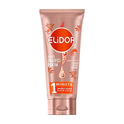Elidor 1 Minute Onarıcı Süper Saç Bakım Kremi Anında Onarıcı Bakım 170 ml