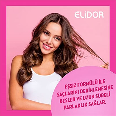Elidor 1 Minute Onarıcı Süper Saç Bakım Kremi Güçlü ve Parlak 170 ml