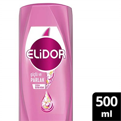 Elidor Superblend Serum Bakım Kremi Güçlü ve Parlak Saçlar Vitamin E Macamadia Yağı Keratin 500 ML