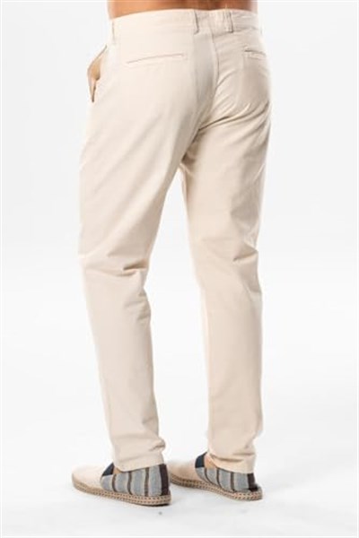 Eliş Şile Bezi Gabardin Erkek Pantolon Krem Krm