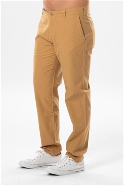 Eliş Şile Bezi Gabardin Pantolon, 36, 740.24, Camel, Erkek